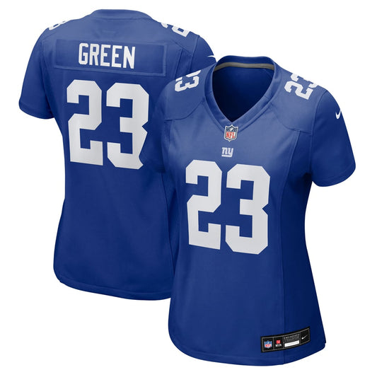 Women's New York Giants Art Green Nike  Royal Team Game Jersey - Image 1