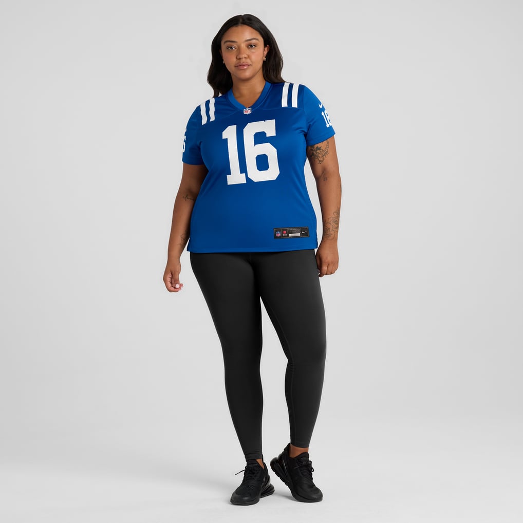 Women's Indianapolis Colts Ashton Dulin Nike Royal Game Jersey - Image 7