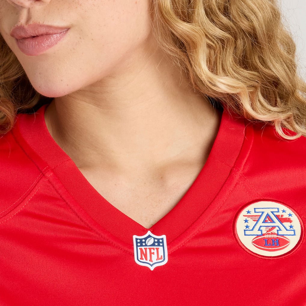 Women's Kansas City Chiefs Ashton Gillotte Nike  Red Team Game Jersey - Image 9