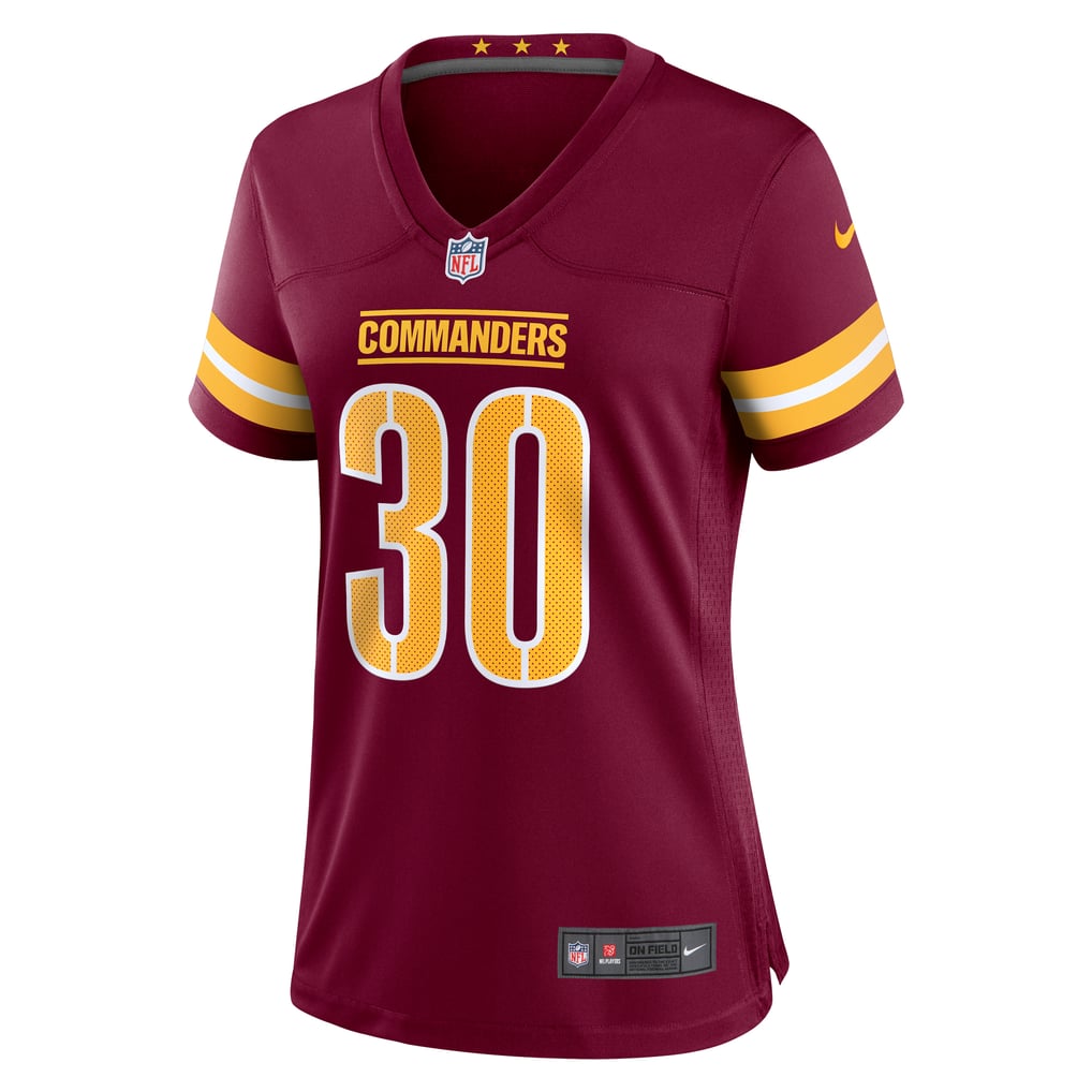 Women's Washington Commanders Austin Ekeler Nike Burgundy Game Player Jersey - Image 3