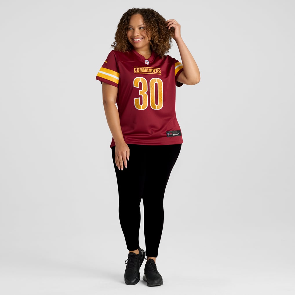 Women's Washington Commanders Austin Ekeler Nike Burgundy Game Player Jersey - Image 7