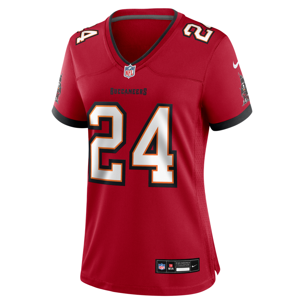 Women's Tampa Bay Buccaneers Ayden Garnes Nike Red Team Game Jersey - Image 7