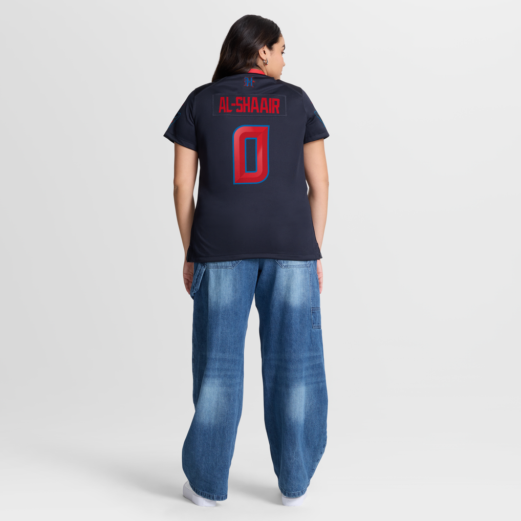 Women's Houston Texans Azeez Al-Shaair Nike Navy Alternate Game Jersey - Image 6
