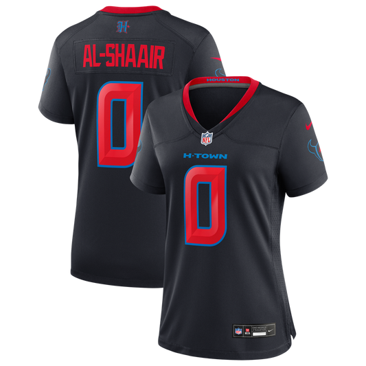 Women's Houston Texans Azeez Al-Shaair Nike Navy Alternate Game Jersey - Image 1