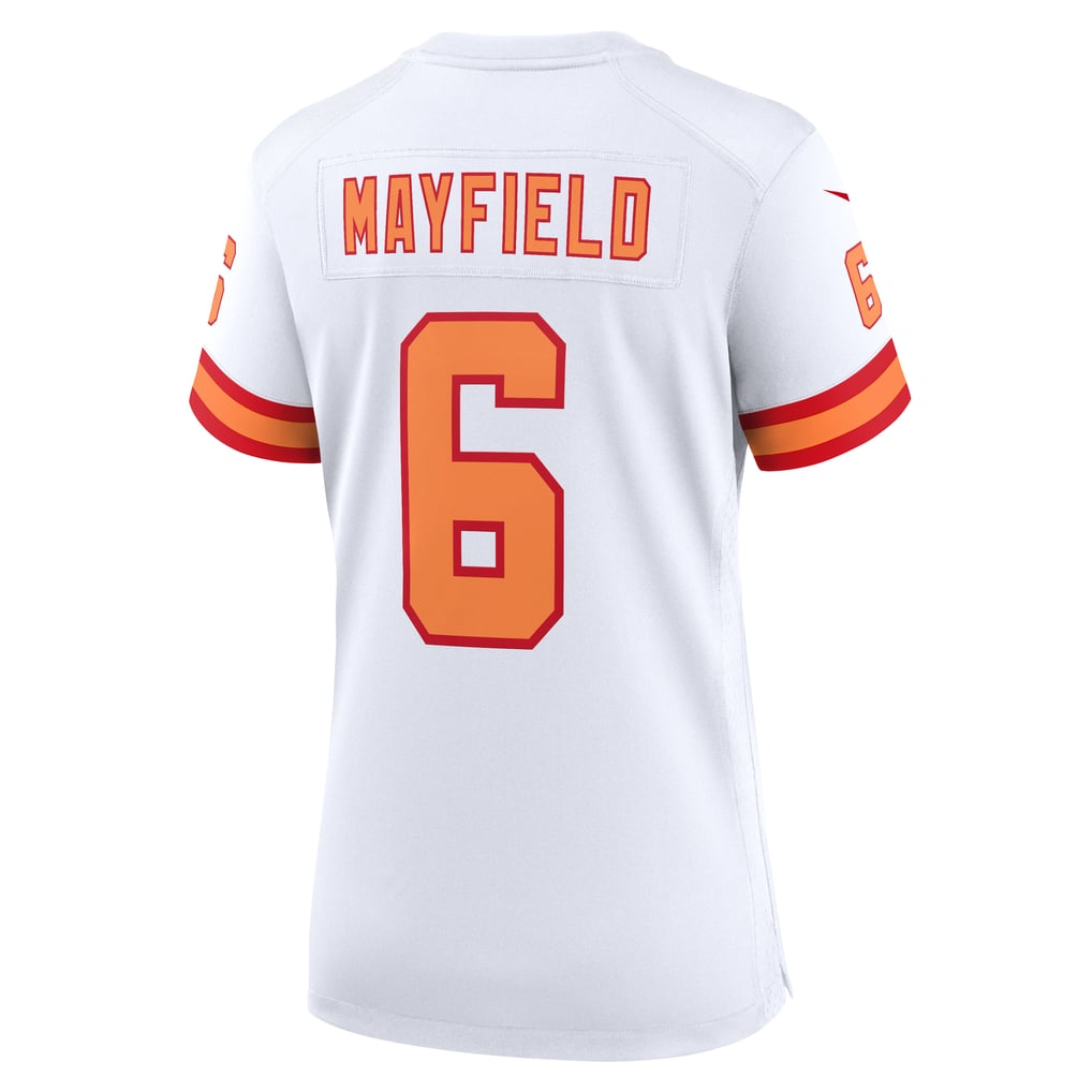 Women's '76 Tampa Bay Buccaneers Baker Mayfield Nike White  Game Jersey - Image 4