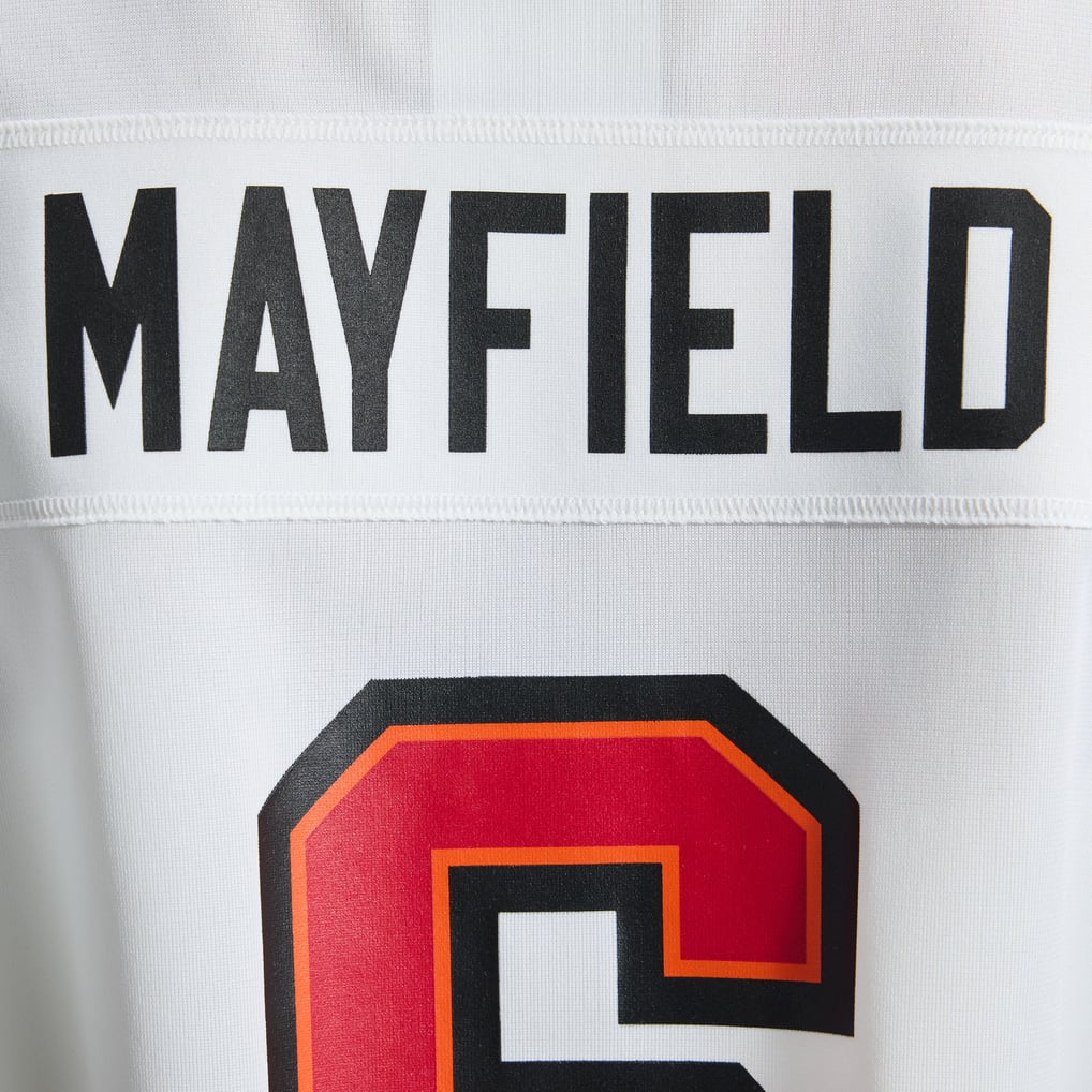 Women's Tampa Bay Buccaneers Baker Mayfield Nike White Away Game Jersey - Image 12