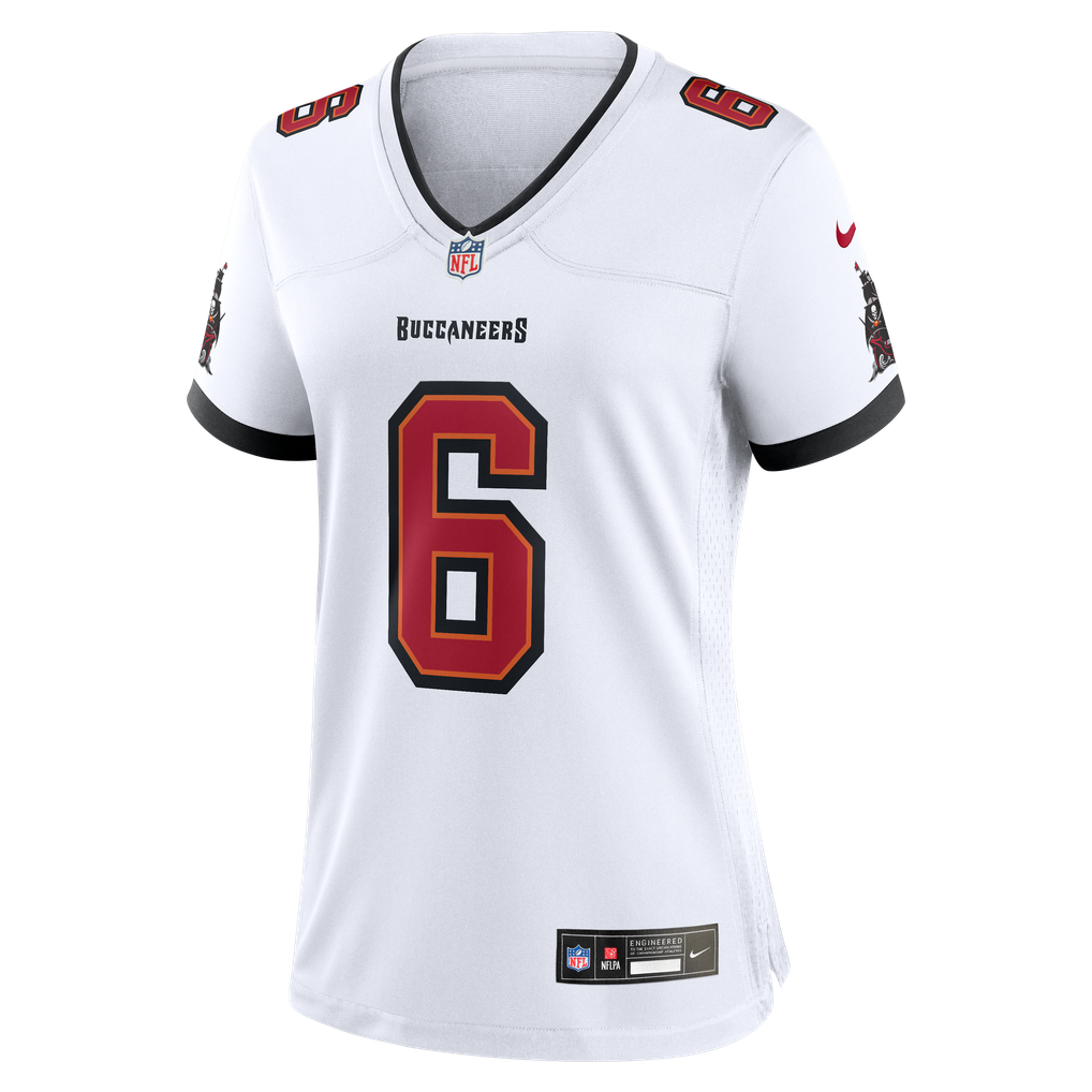 Women's Tampa Bay Buccaneers Baker Mayfield Nike White Away Game Jersey - Image 7