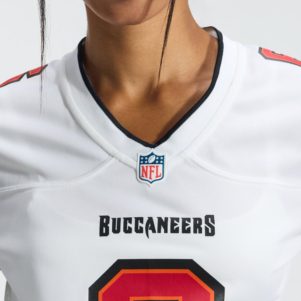 Women's Tampa Bay Buccaneers Baker Mayfield Nike White Away Game Jersey - Image 9