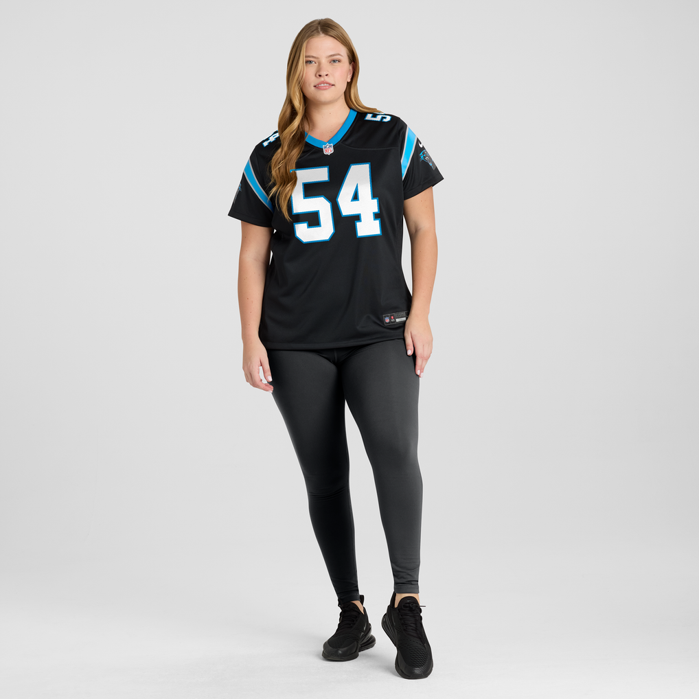 Women's Carolina Panthers Bam Martin Scott Nike Black Team Game Jersey - Image 5