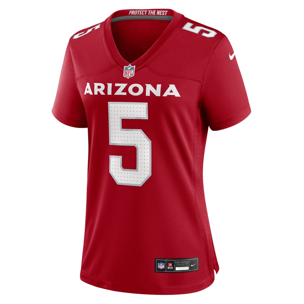 Women's Arizona Cardinals Baron Browning Nike  Cardinal Team Game Jersey - Image 3