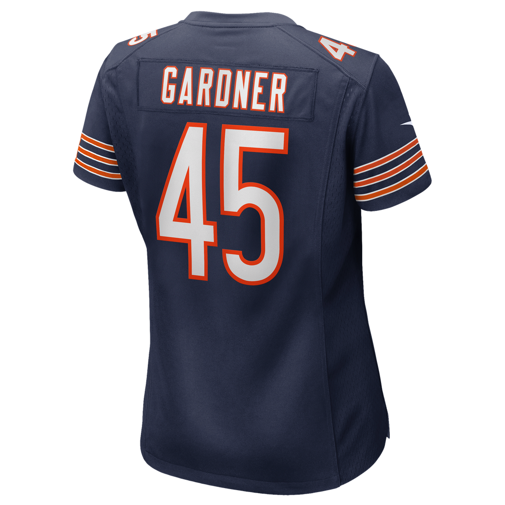 Women's Chicago Bears Beau Gardner Nike Navy Team Game Jersey - Image 8