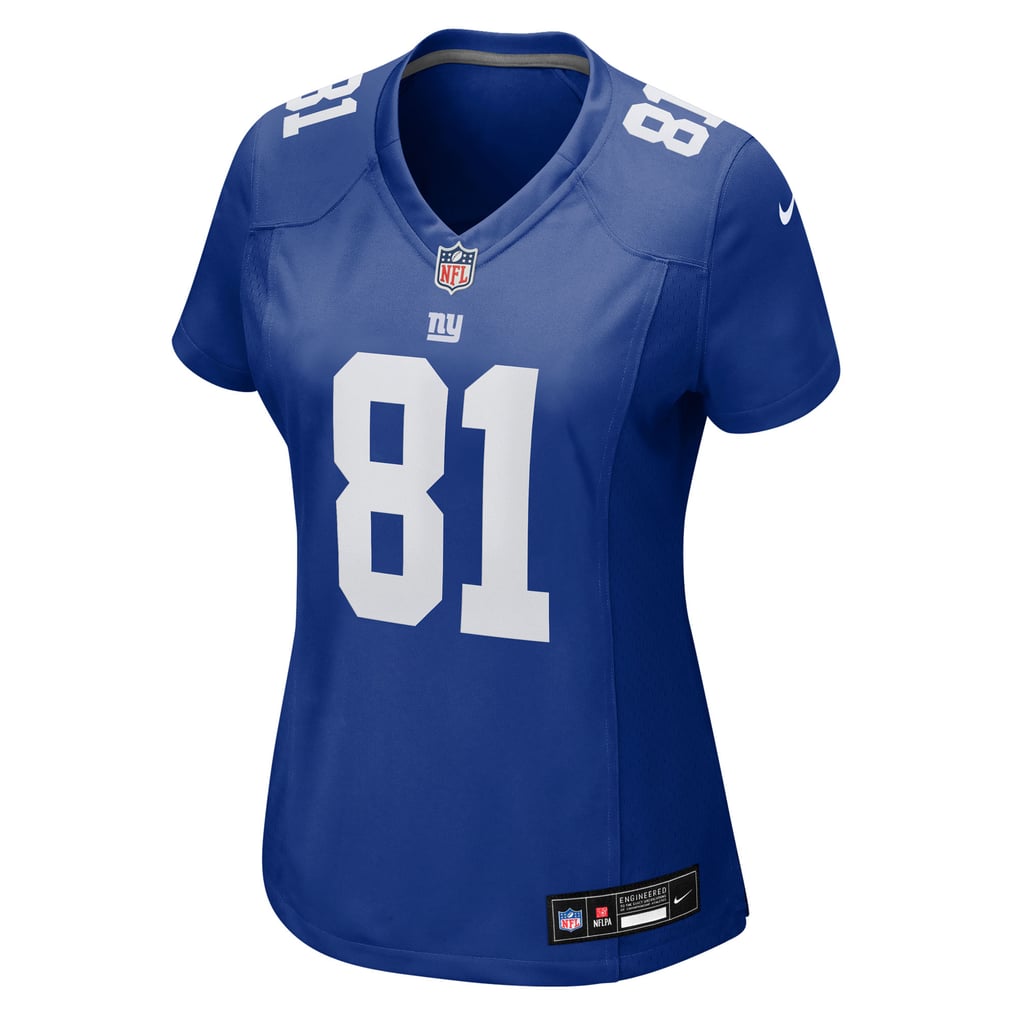 Women's New York Giants Beaux Collins Nike  Royal Team Game Jersey - Image 3