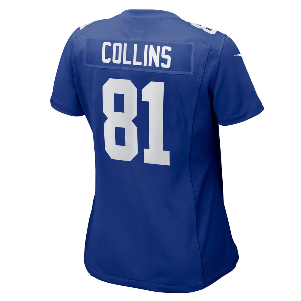 Women's New York Giants Beaux Collins Nike  Royal Team Game Jersey - Image 4
