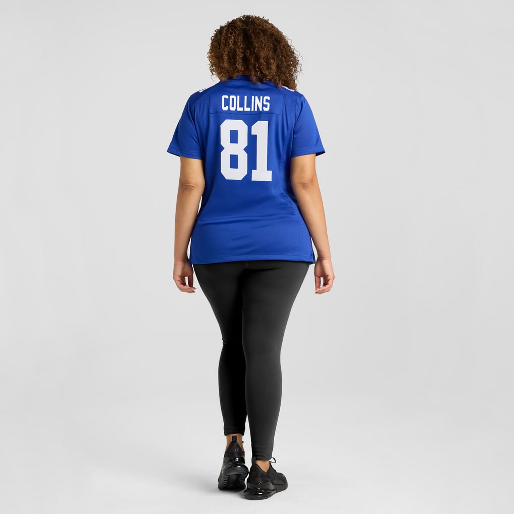 Women's New York Giants Beaux Collins Nike  Royal Team Game Jersey - Image 8