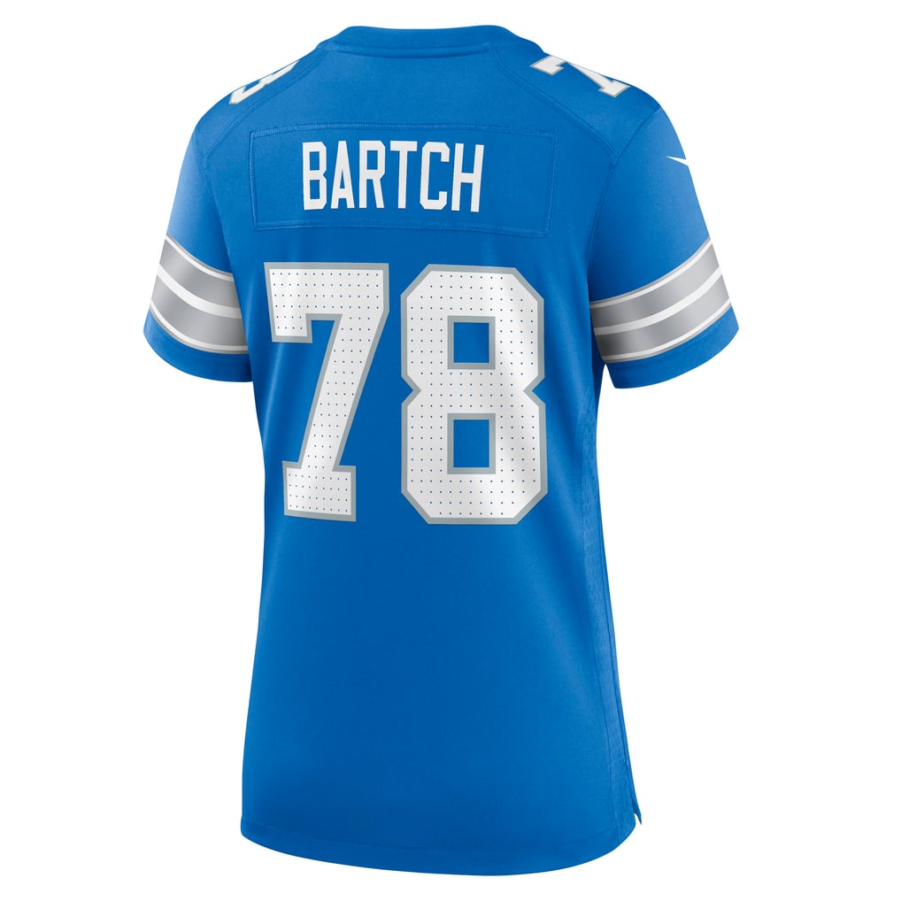 Women's Detroit Lions Ben Bartch Nike  Blue Team Game Jersey - Image 4