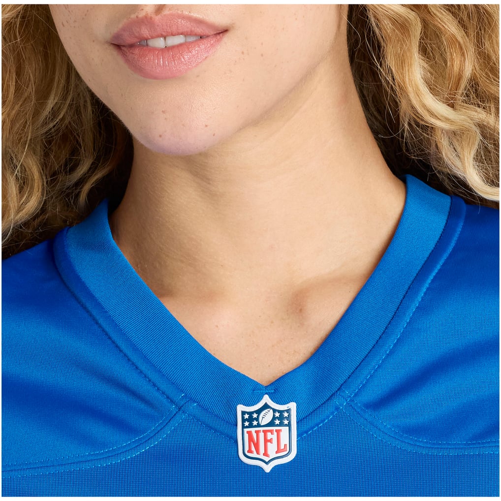 Women's Detroit Lions Ben Bartch Nike  Blue Team Game Jersey - Image 9