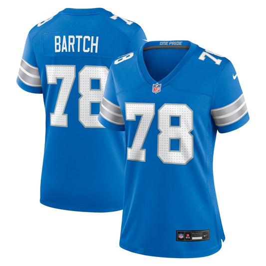 Women's Detroit Lions Ben Bartch Nike  Blue Team Game Jersey - Image 1