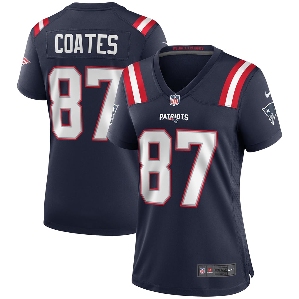 Women's New England Patriots Ben Coates Nike Navy Game Retired Player Jersey - Image 2