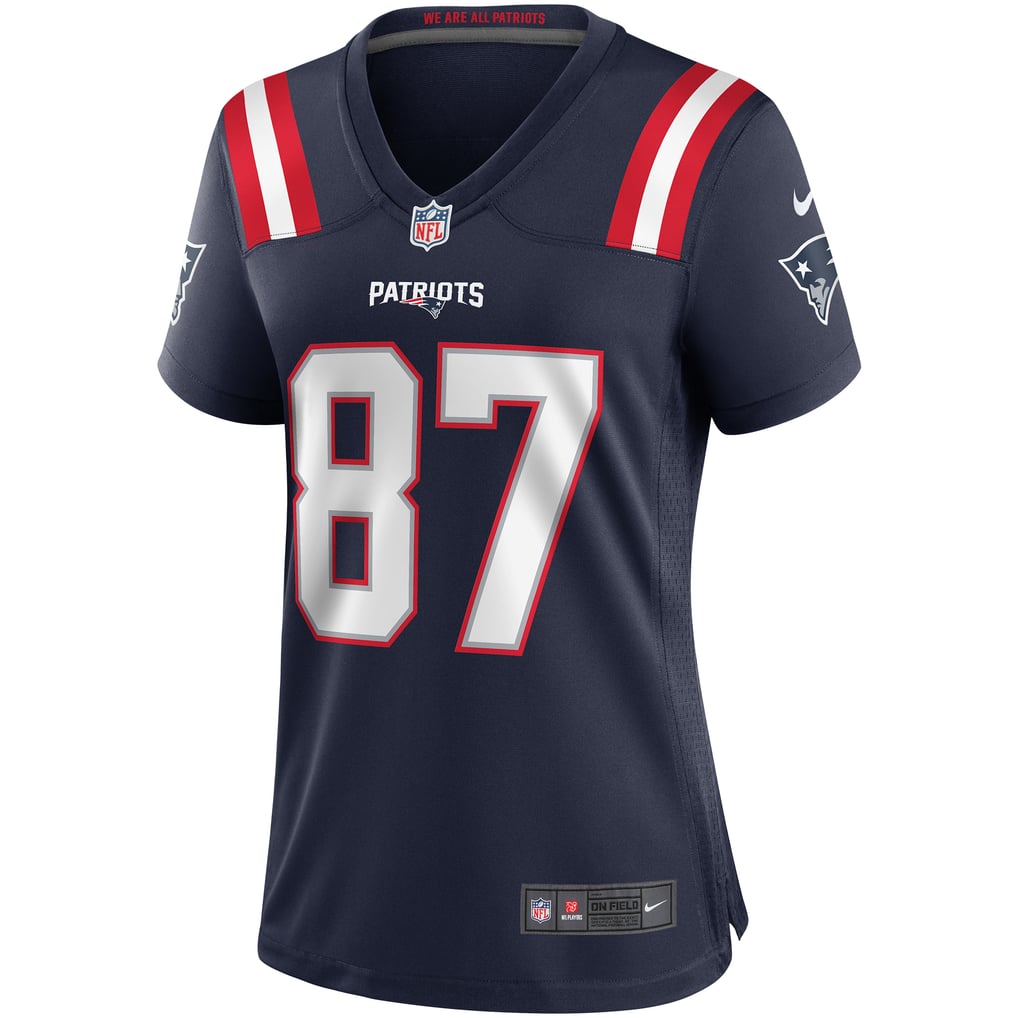 Women's New England Patriots Ben Coates Nike Navy Game Retired Player Jersey - Image 3