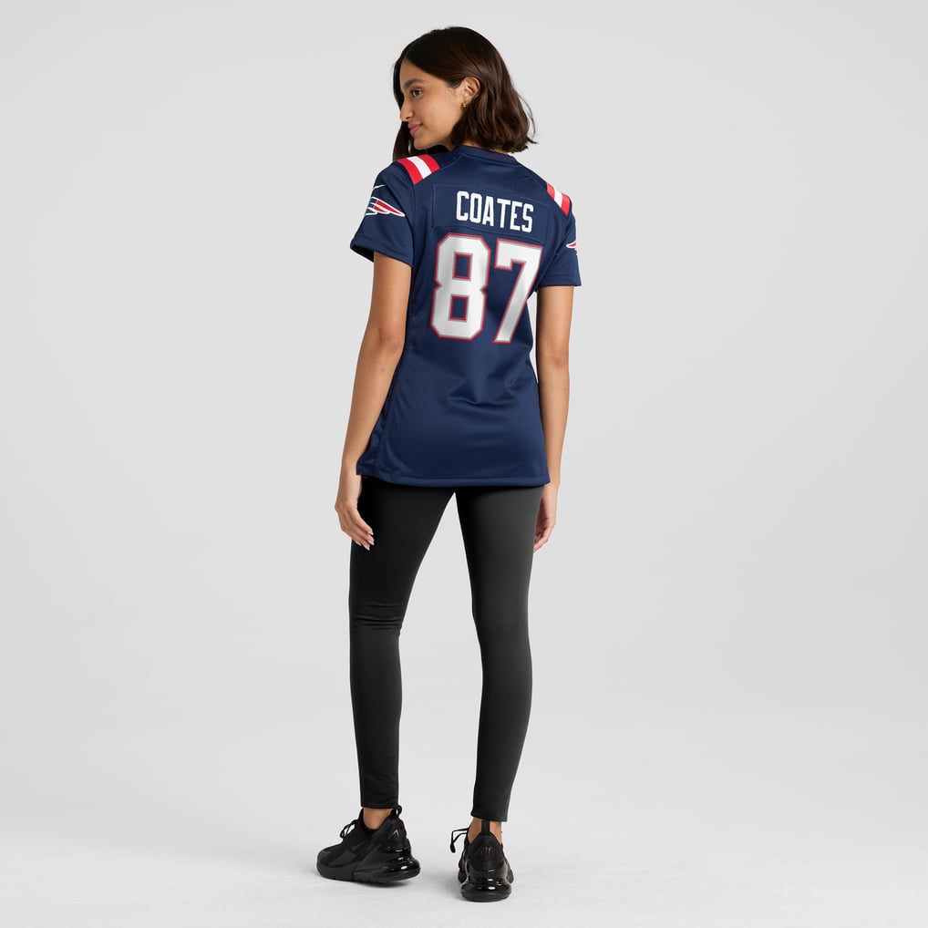 Women's New England Patriots Ben Coates Nike Navy Game Retired Player Jersey - Image 6