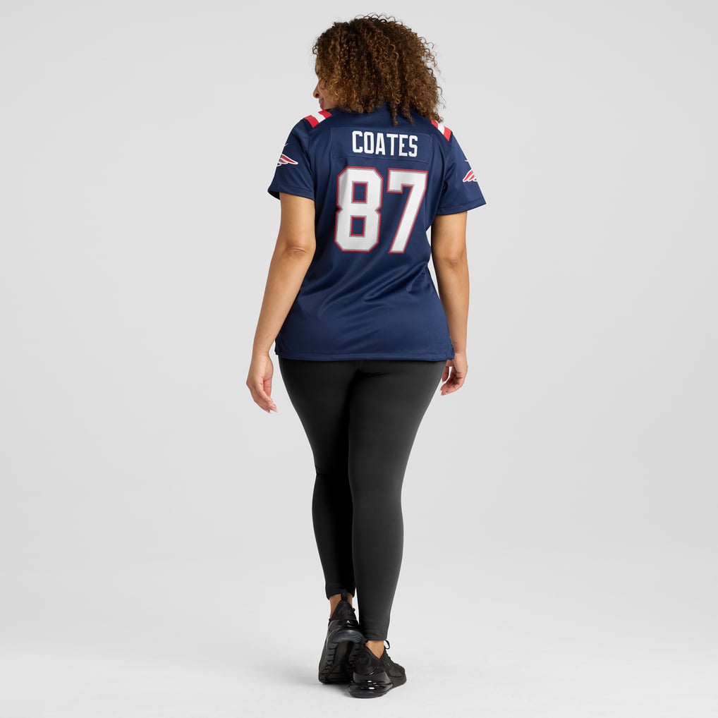 Women's New England Patriots Ben Coates Nike Navy Game Retired Player Jersey - Image 8