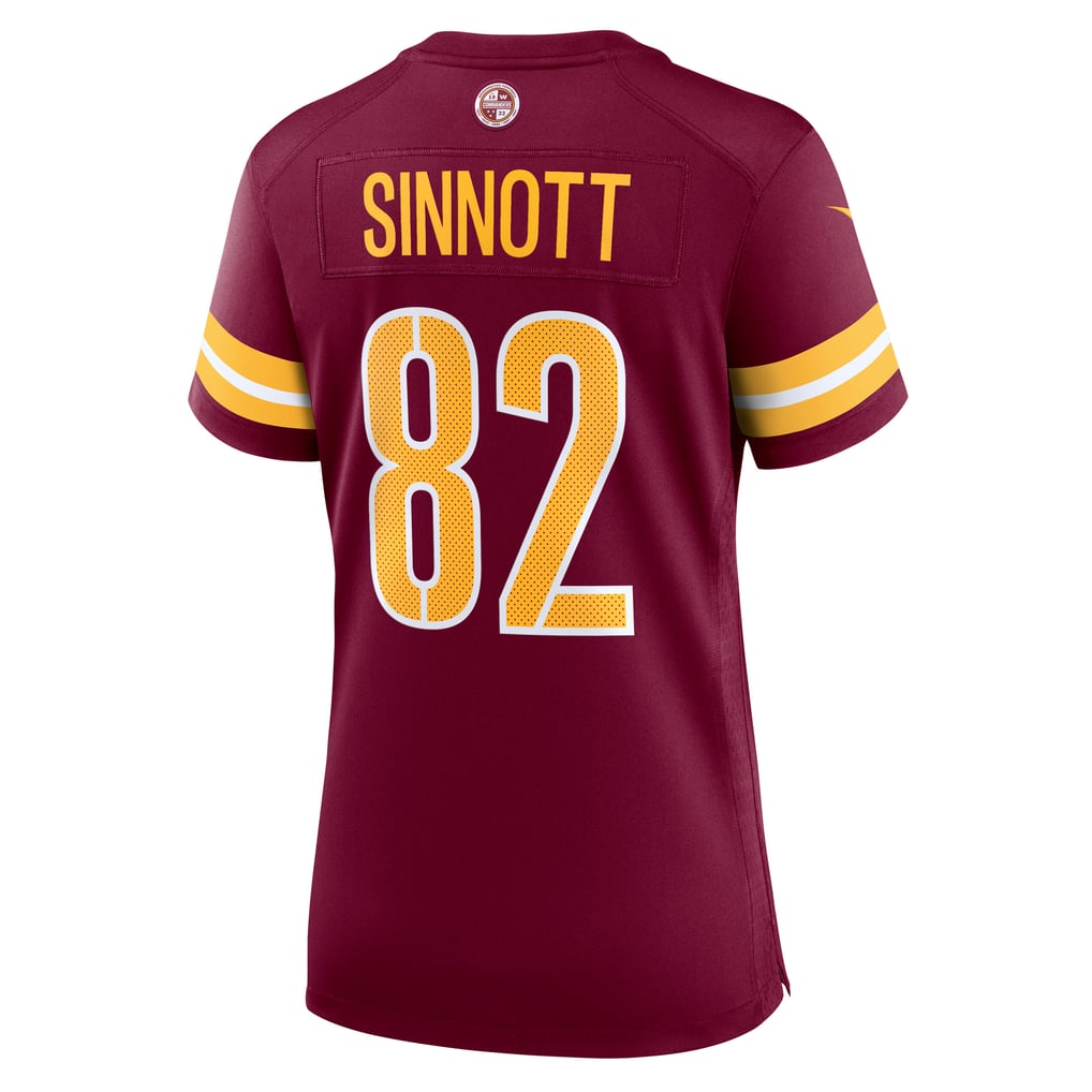 Women's Washington Commanders Ben Sinnott Nike  Burgundy Team Game Jersey - Image 4