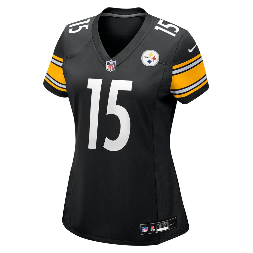 Women's Pittsburgh Steelers Ben Skowronek Nike  Black Team Game Jersey - Image 3