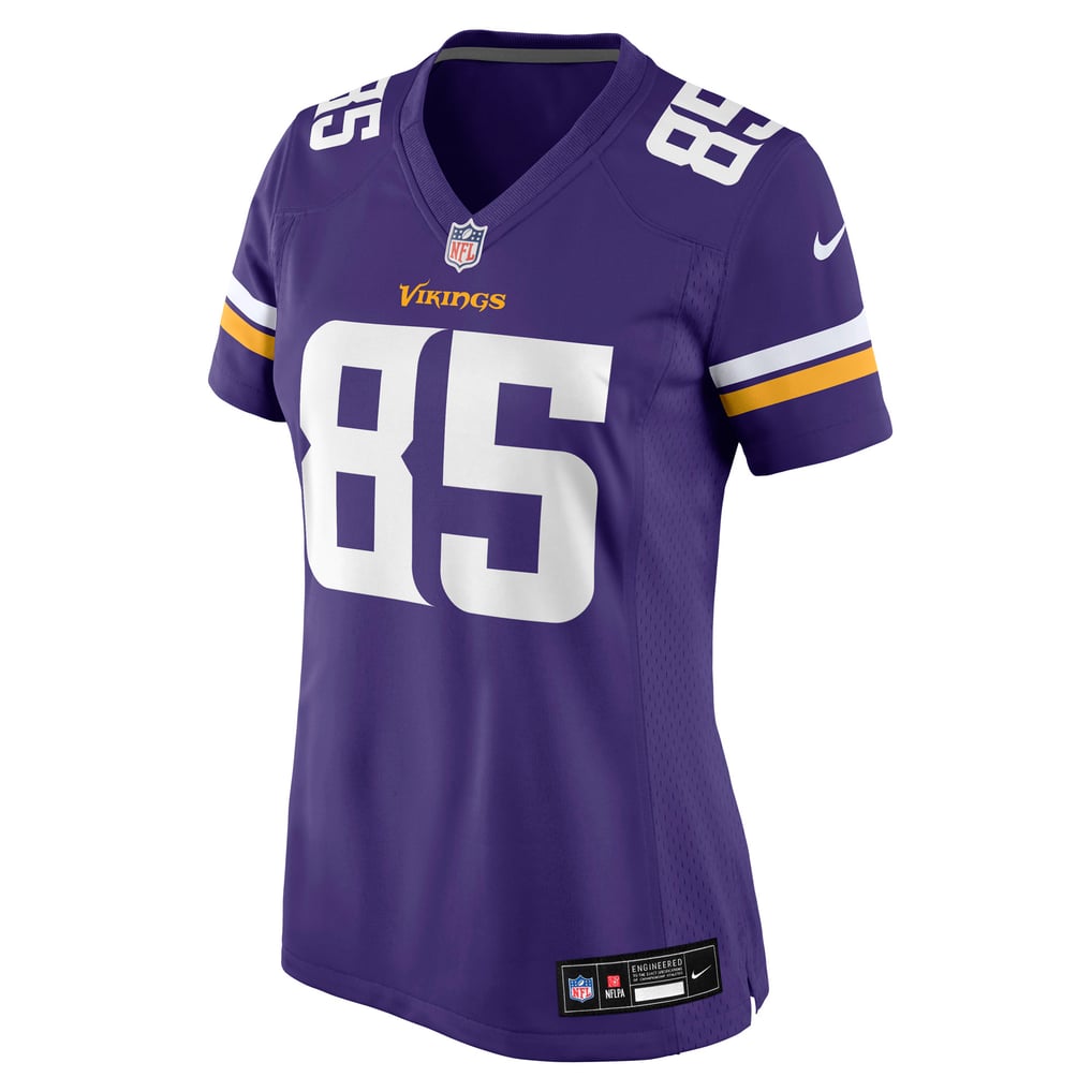 Women's Minnesota Vikings Ben Yurosek Nike  Purple Team Game Jersey - Image 3
