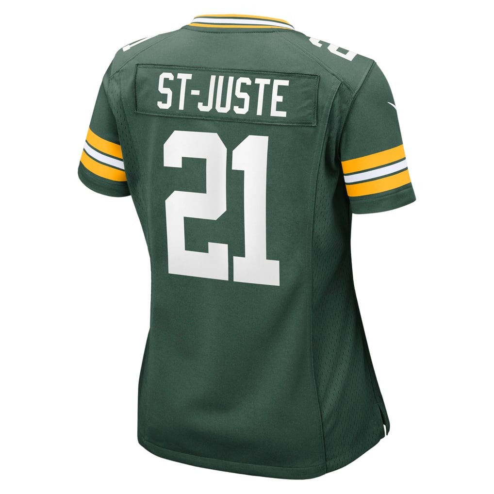 Women's Green Bay Packers Benjamin St-Juste Nike  Green Team Game Jersey - Image 4