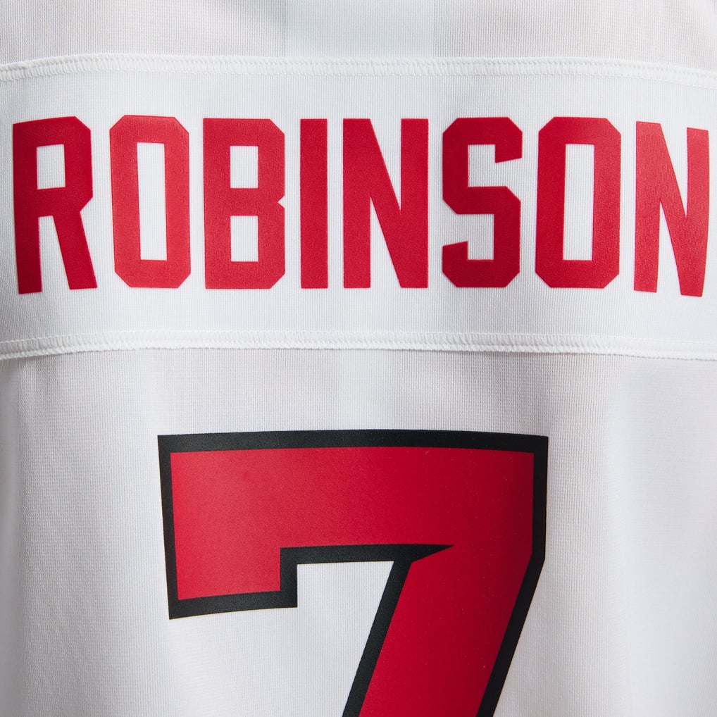 Women's Atlanta Falcons Bijan Robinson Nike White Game Jersey
