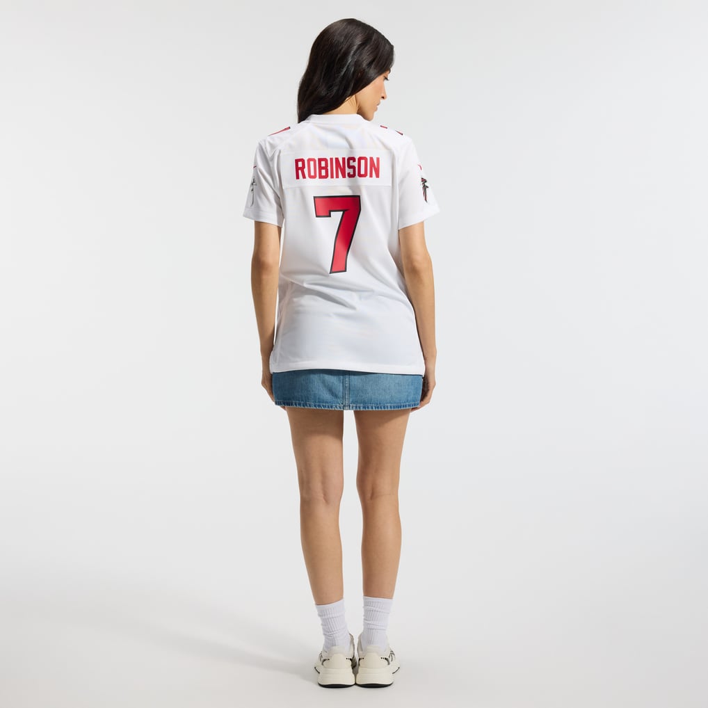 Women's Atlanta Falcons Bijan Robinson Nike White Game Jersey