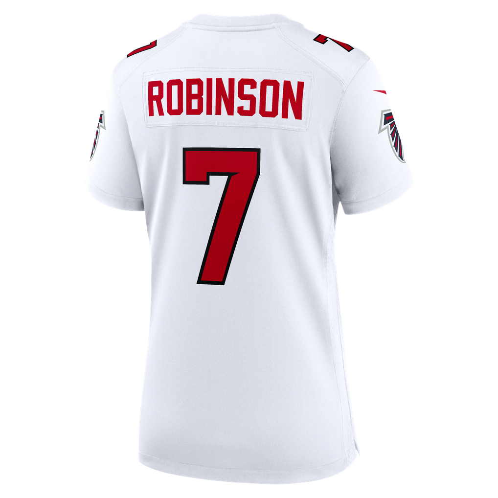 Women's Atlanta Falcons Bijan Robinson Nike White Game Jersey