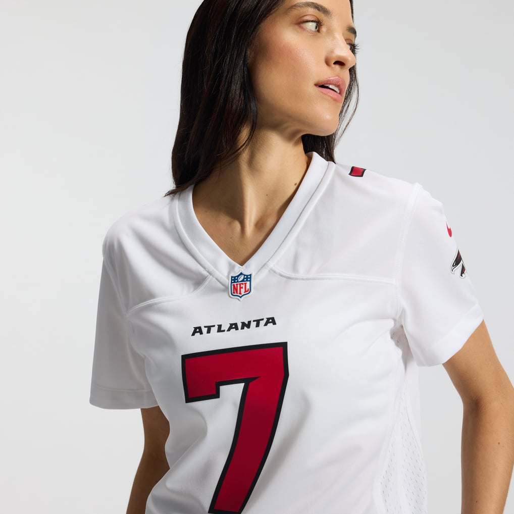 Women's Atlanta Falcons Bijan Robinson Nike White Game Jersey