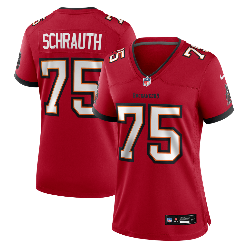 Women's Tampa Bay Buccaneers Billy Schrauth Nike Red Team Game Jersey - Image 2