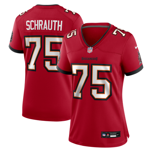Women's Tampa Bay Buccaneers Billy Schrauth Nike Red Team Game Jersey - Image 1