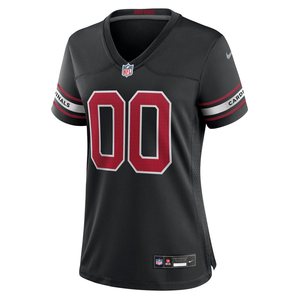 Women's Arizona Cardinals Nike Black Alternate Custom Game Jersey - Image 3