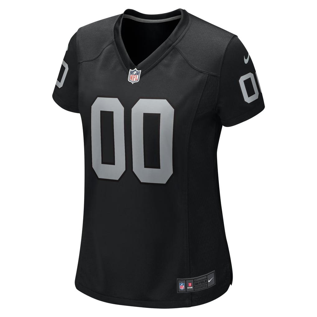 Women's Nike Black Las Vegas Raiders Custom Game Jersey - Image 3