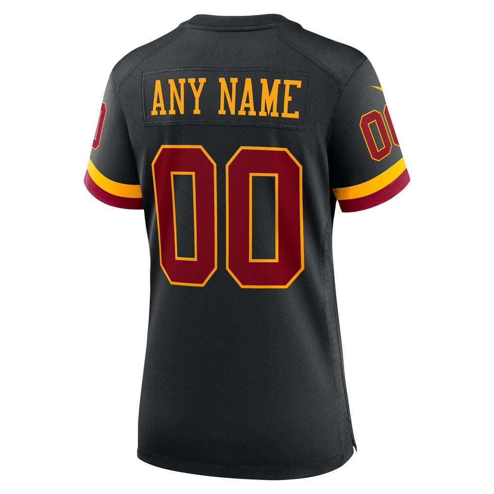 Women's Washington Commanders Nike Black Hail Raiser Alternate Custom Game Jersey - Image 4