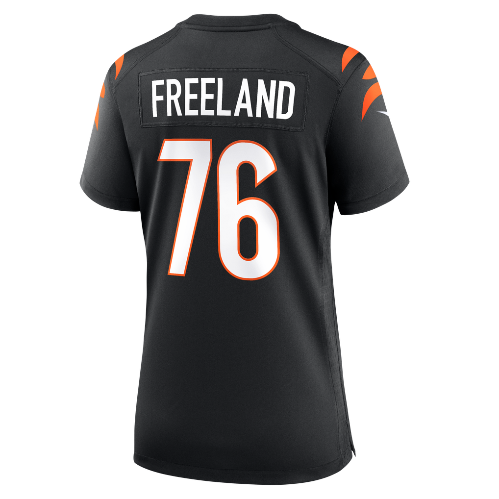 Women's Cincinnati Bengals Blake Freeland Nike Black Team Game Jersey - Image 8