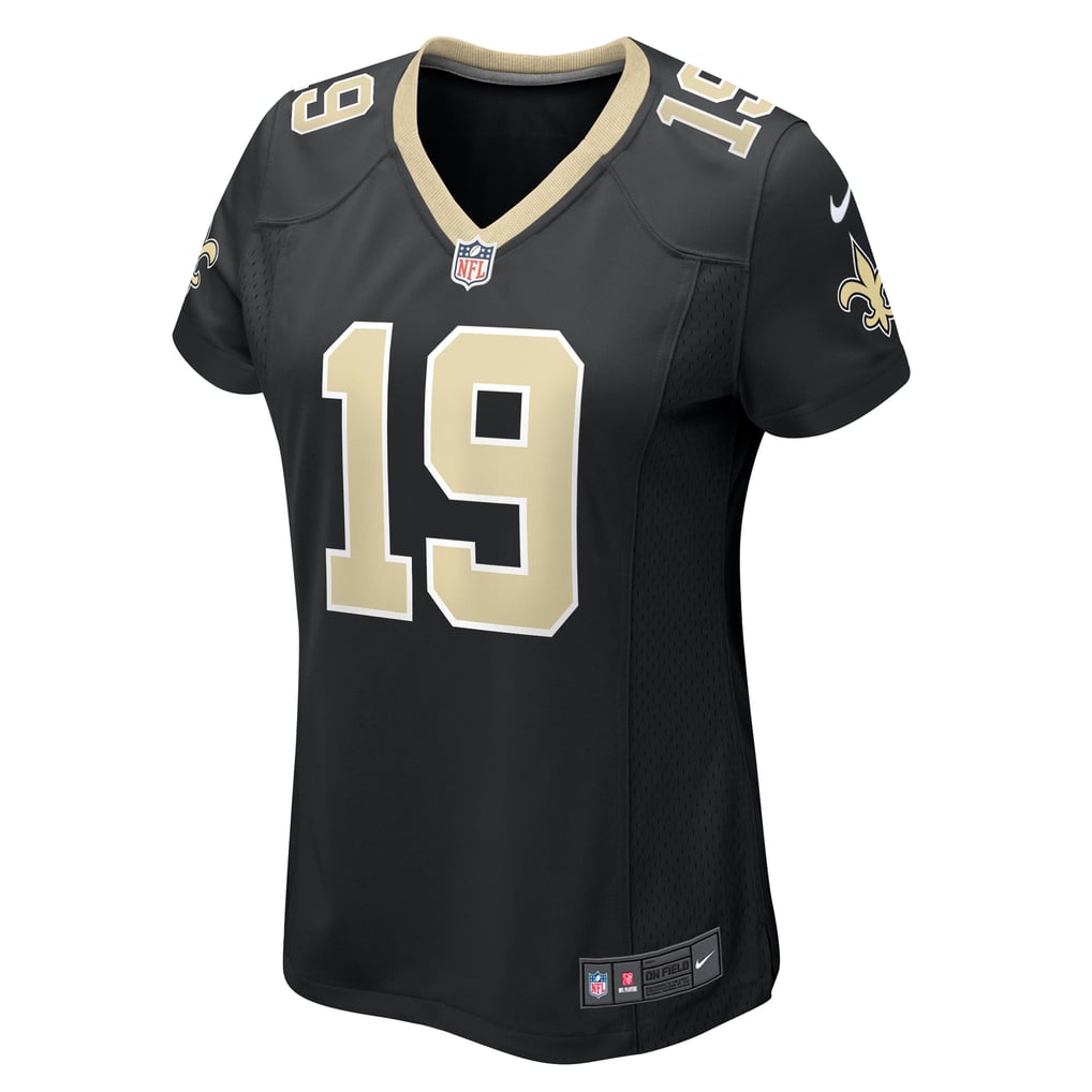 Women's New Orleans Saints Blake Grupe Nike  Black Team Game Jersey - Image 3