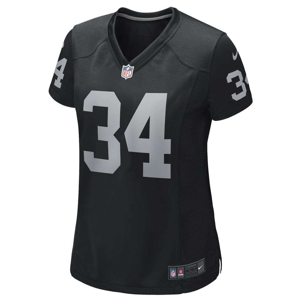Women's Las Vegas Raiders Bo Jackson Nike Black Game Retired Player Jersey - Image 3