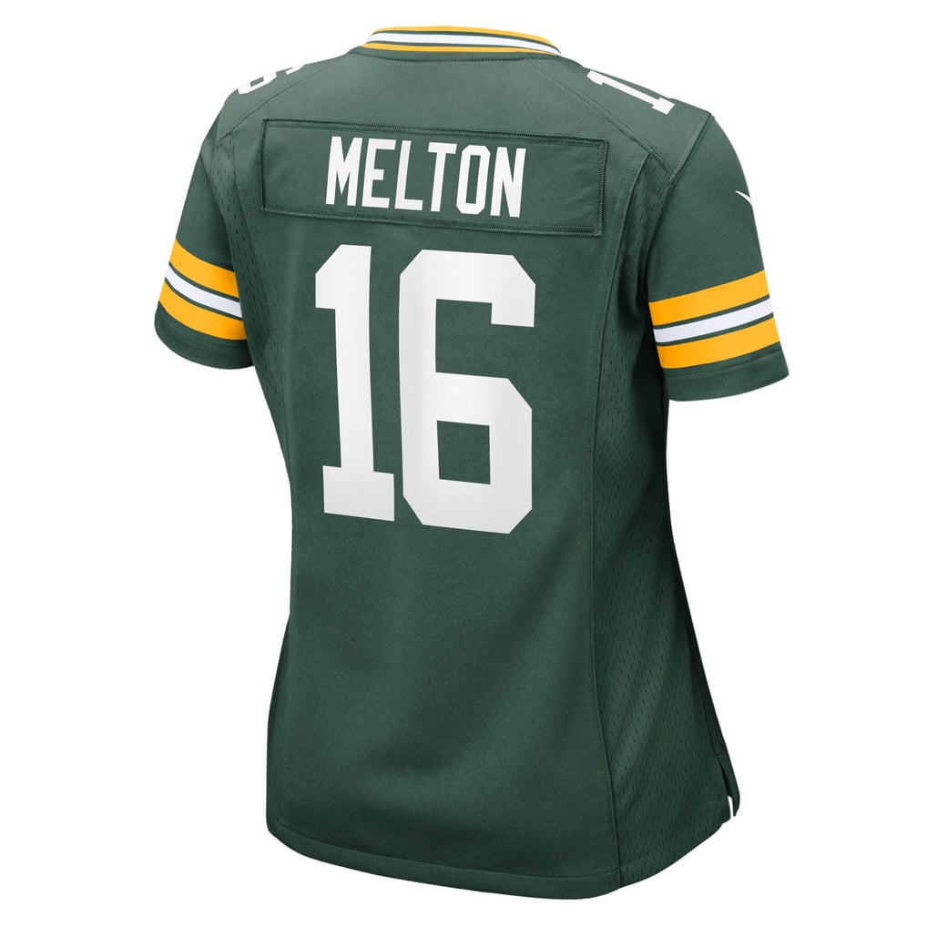 Women's Green Bay Packers Bo Melton Nike  Green Team Game Jersey - Image 4