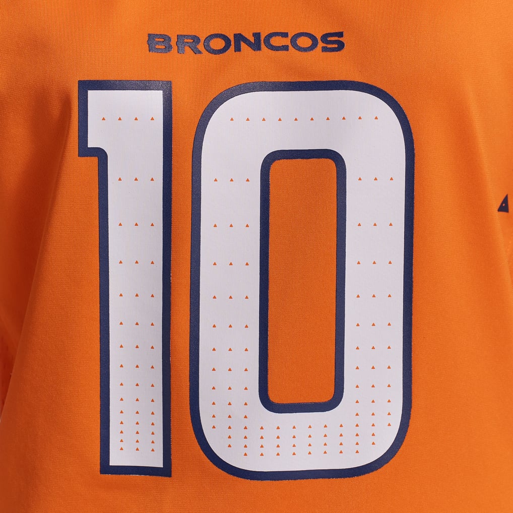 Women's Denver Broncos Bo Nix Nike  Orange Game Jersey - Image 11