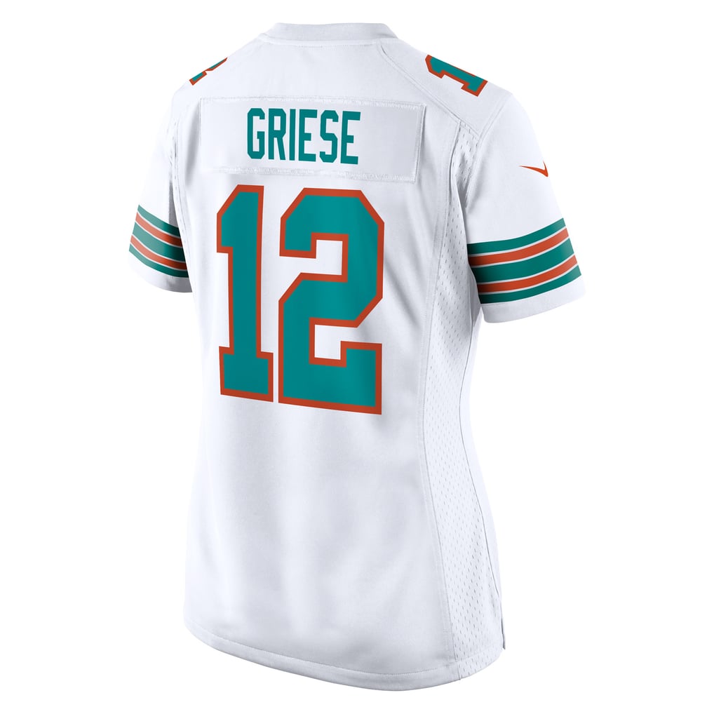 Women's Miami Dolphins Bob Griese Nike White Retired Player Jersey - Image 4