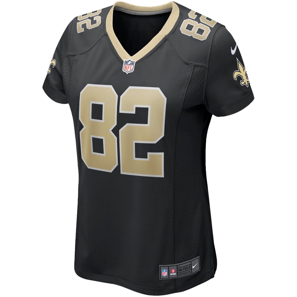 Women's New Orleans Saints Bob Pollard Nike Black Game Retired Player Jersey - Image 3