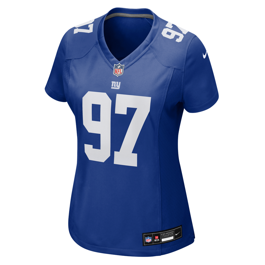 Women's New York Giants Bobby Jamison-Travis Nike Royal Team Game Jersey - Image 7