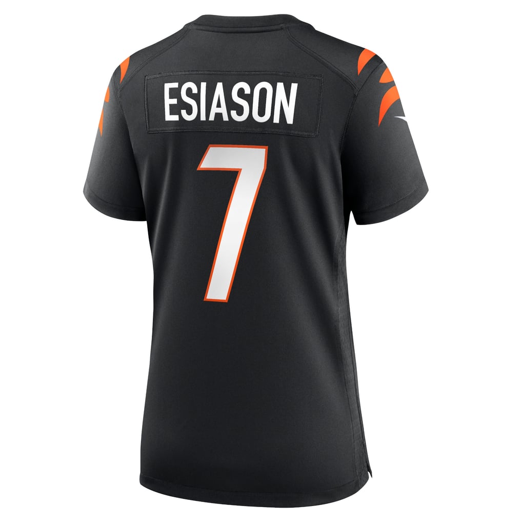 Women's Cincinnati Bengals Boomer Esiason Nike Black Retired Player Jersey - Image 4