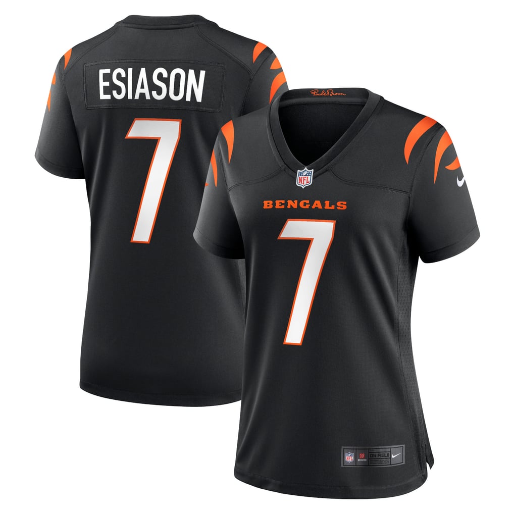 Women's Cincinnati Bengals Boomer Esiason Nike Black Retired Player Jersey - Image 1