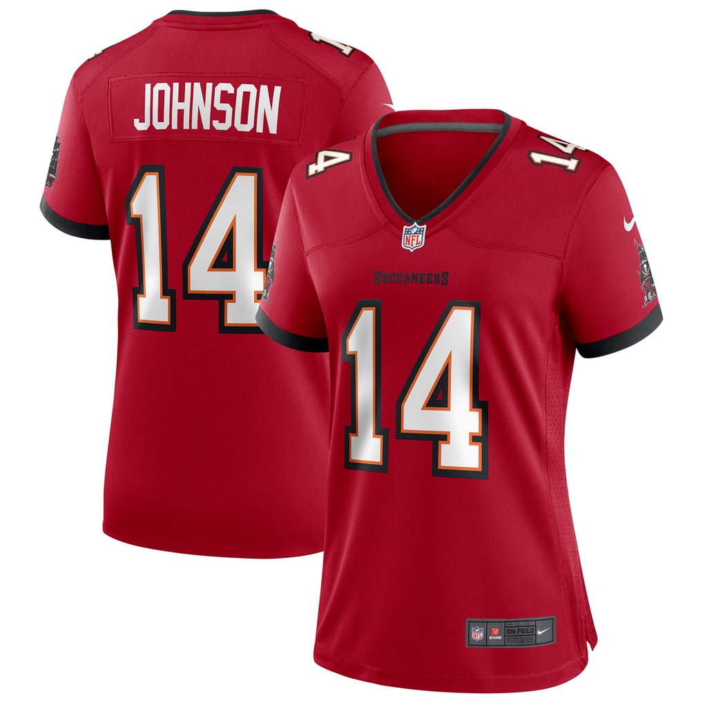 Women's Tampa Bay Buccaneers Brad Johnson Nike Red Game Retired Player Jersey - Image 2