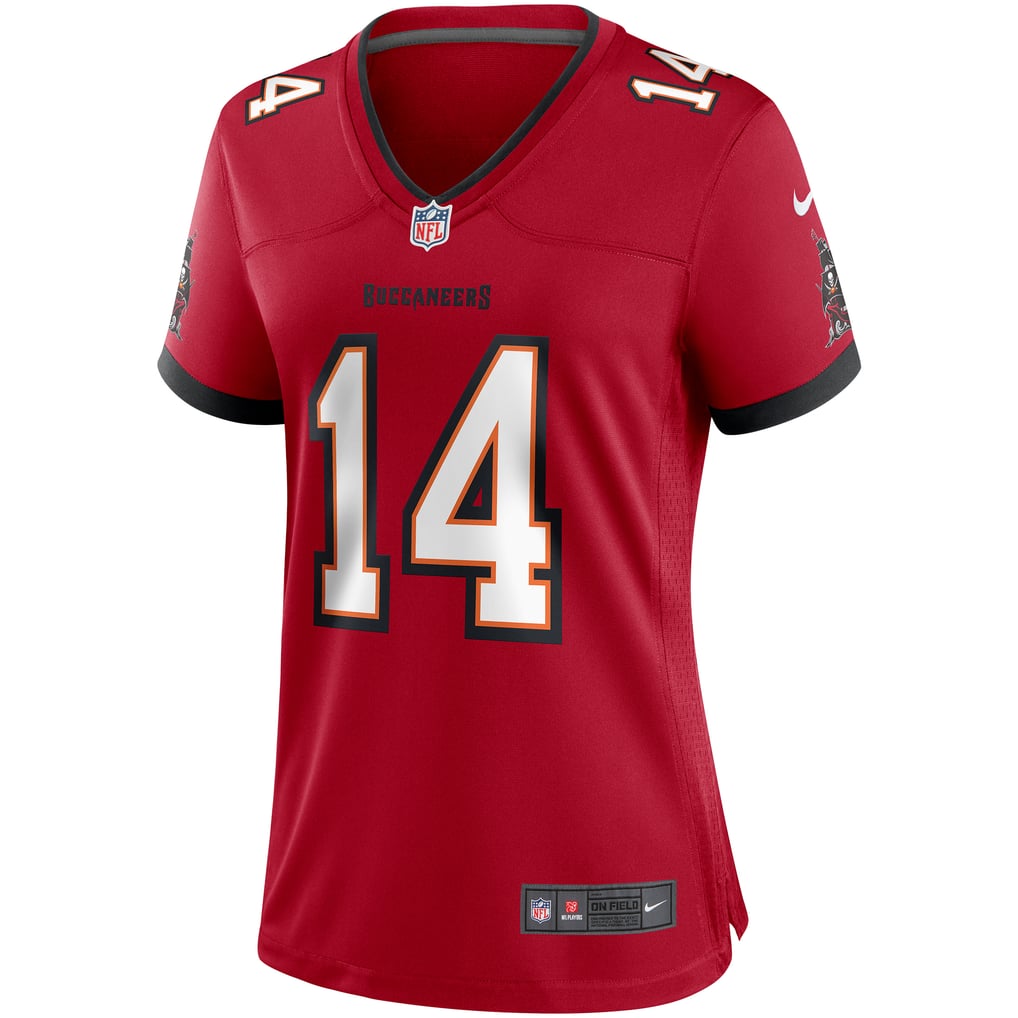 Women's Tampa Bay Buccaneers Brad Johnson Nike Red Game Retired Player Jersey - Image 3